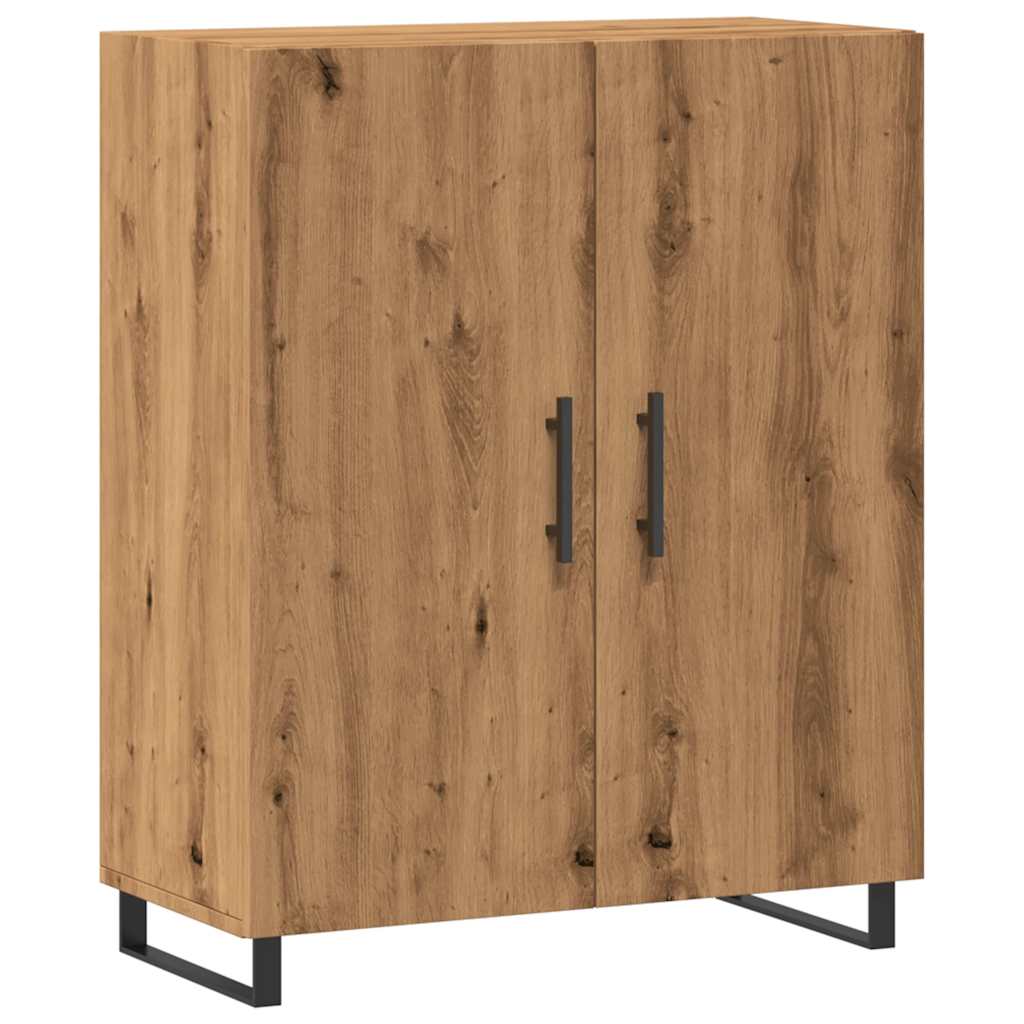 Skjenk artisan eik 69,5x34x90 cm konstruert tre