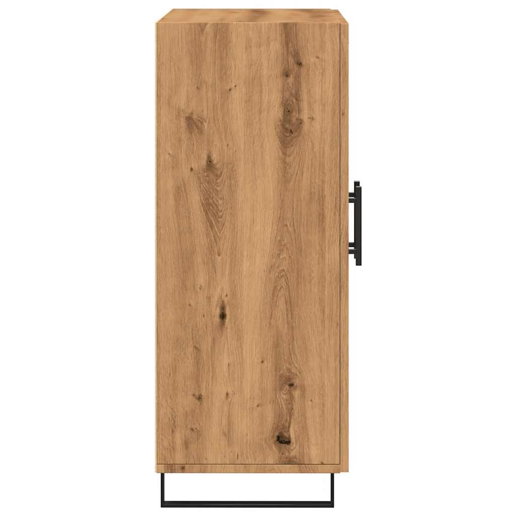 Skjenk artisan eik 69,5x34x90 cm konstruert tre