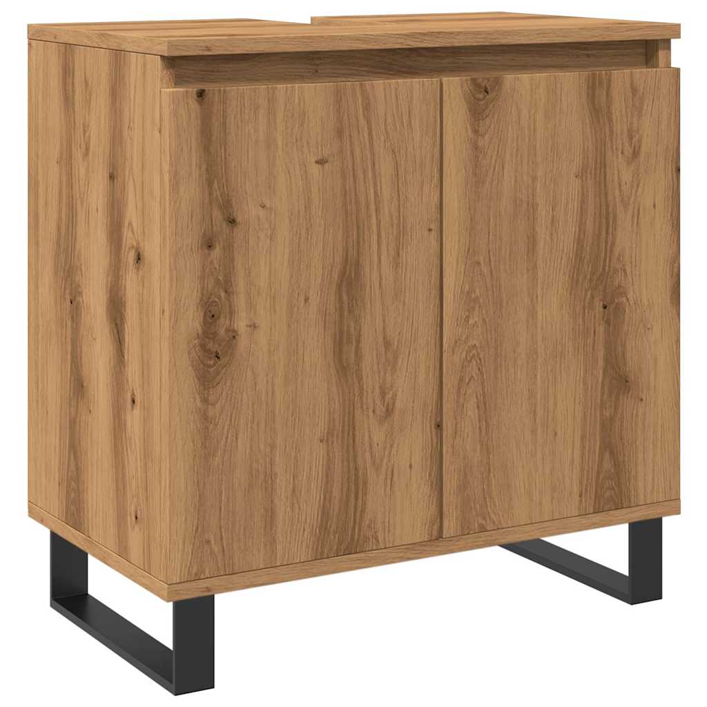 Baderomsskap artisan eik 58x33x60 cm konstruert tre