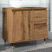 Baderomsskap artisan eik 65x33x60 cm konstruert tre