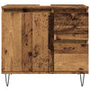 Baderomsvaskskap gammelt tre 65x33x60 cm konstruert tre
