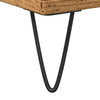Baderomsvaskskap gammelt tre 65x33x60 cm konstruert tre