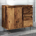 Baderomsvaskskap gammelt tre 65x33x60 cm konstruert tre