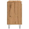 Badeservantskap artisan eik 65x33x60 cm konstruert tre