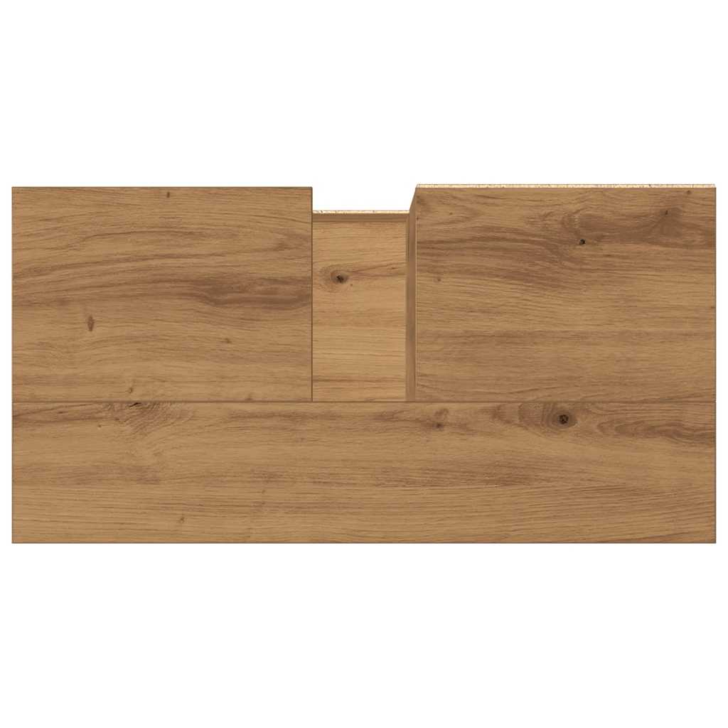 Badeservantskap artisan eik 65x33x60 cm konstruert tre