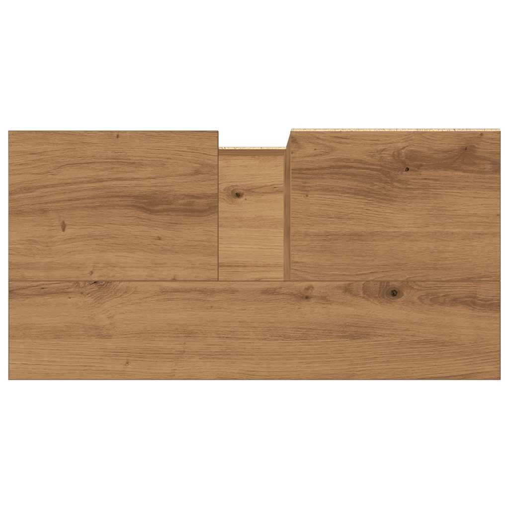 Badeservantskap artisan eik 65x33x60 cm konstruert tre