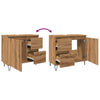 Badeservantskap artisan eik 65x33x60 cm konstruert tre