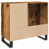 Baderomsvaskskap gammelt tre 65x33x60 cm konstruert tre