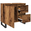 Baderomsvaskskap gammelt tre 65x33x60 cm konstruert tre