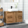 Baderomsskap artisan eik 80x33x60 cm konstruert tre