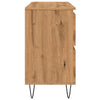 Baderomsskap artisan eik 80x33x60 cm konstruert tre