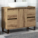 Badeservantskap artisan eik 80x33x60 cm konstruert tre