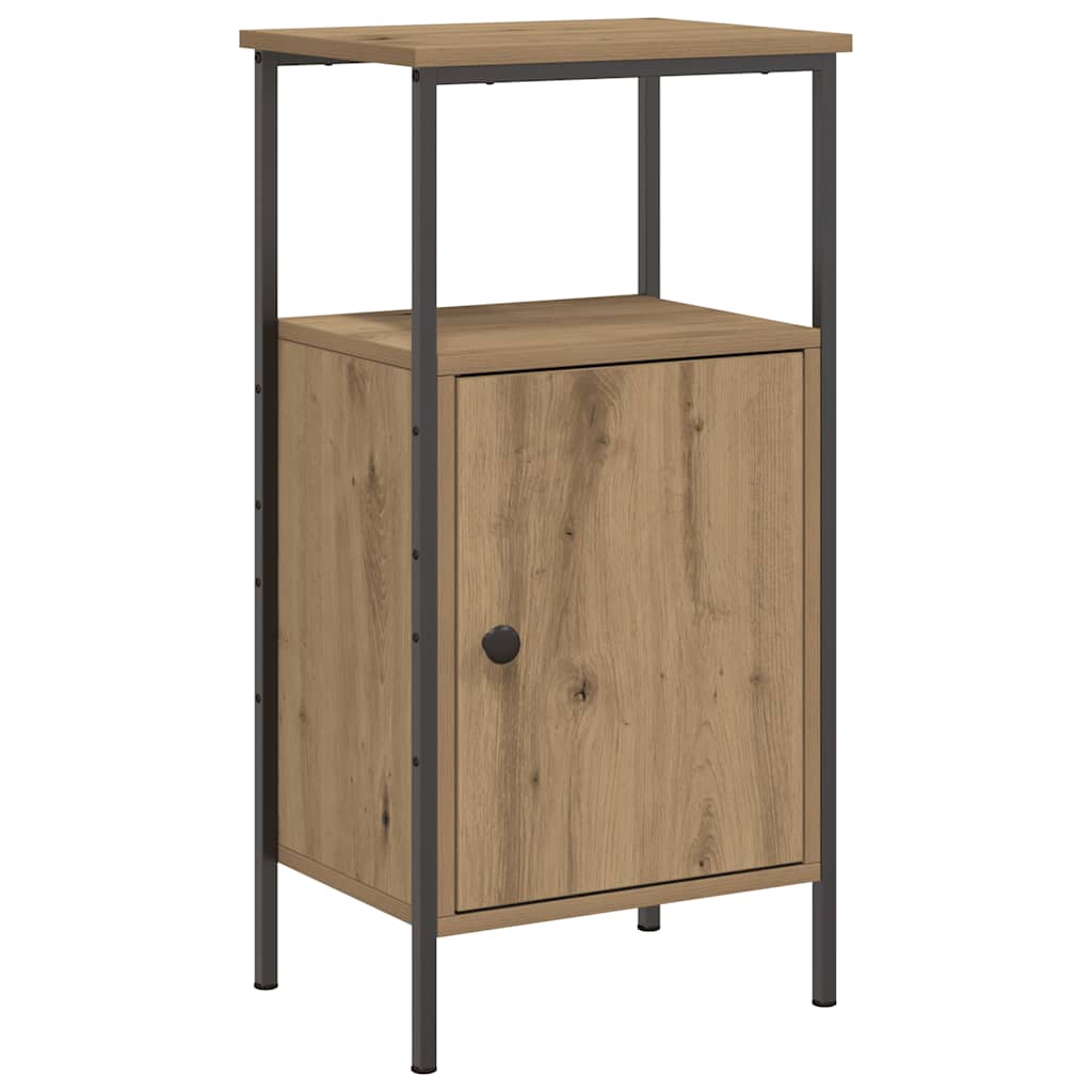 Nattbord artisan eik 41x31x80 cm konstruert tre