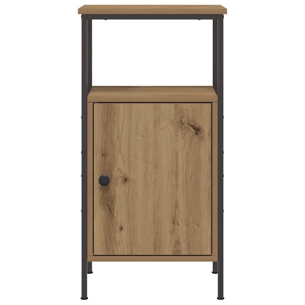 Nattbord artisan eik 41x31x80 cm konstruert tre
