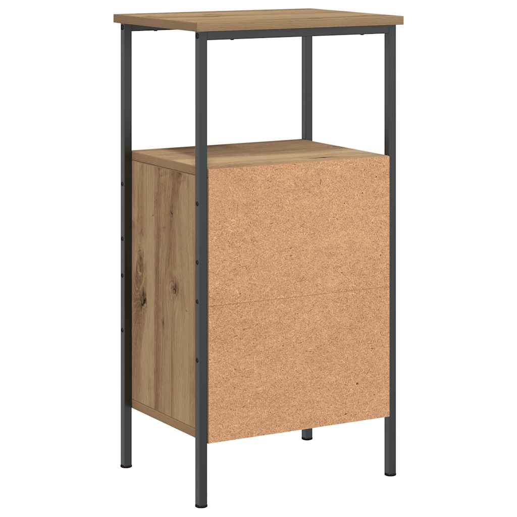 Nattbord artisan eik 41x31x80 cm konstruert tre