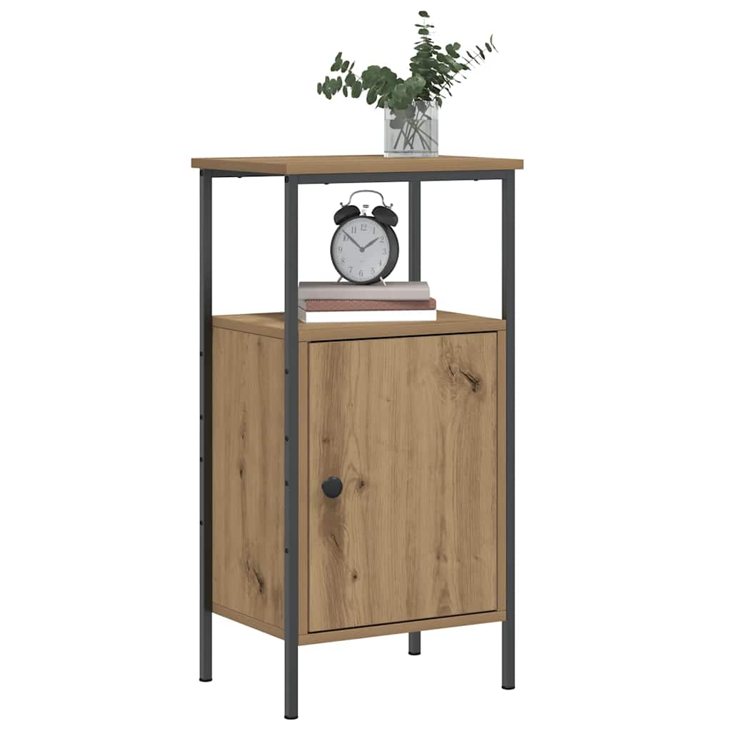 Nattbord artisan eik 41x31x80 cm konstruert tre