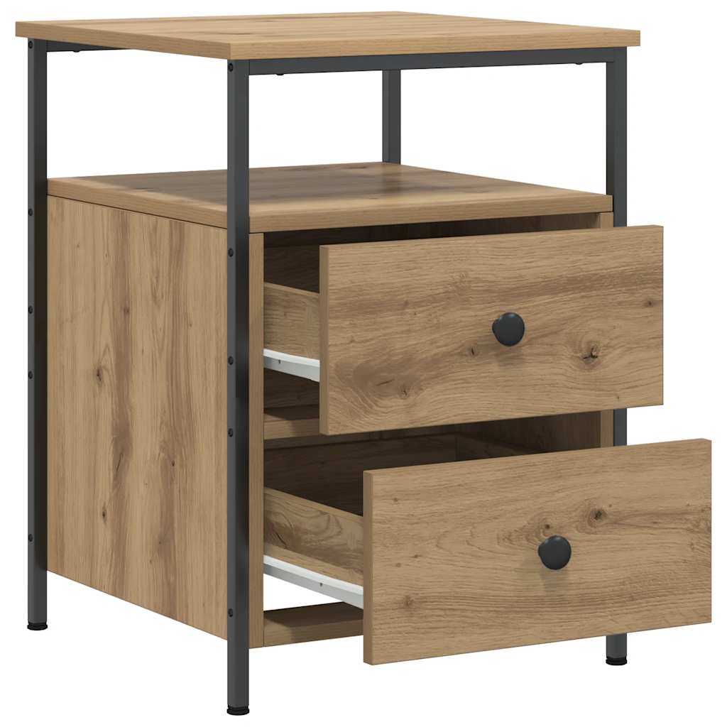 Nattbord artisan eik 44x45x60 cm konstruert tre