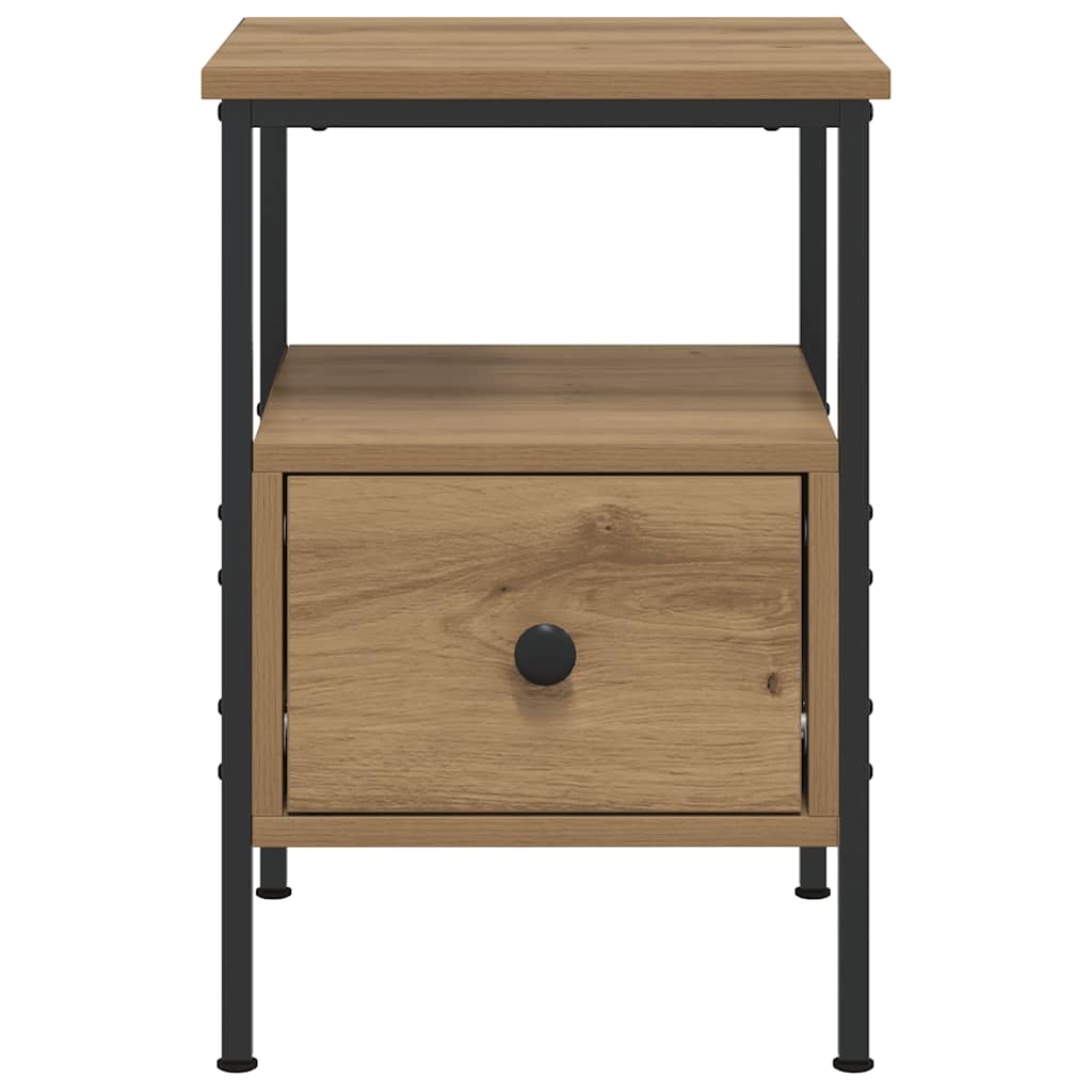 Nattbord artisan eik 34x36x50 cm konstruert tre