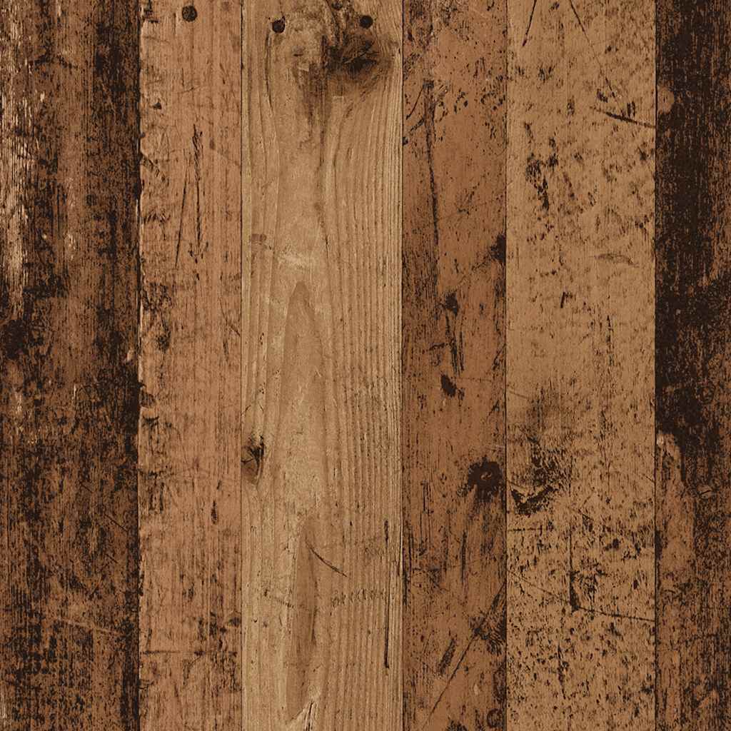 Skjenk gammelt tre 101,5x35x70 cm konstruert tre
