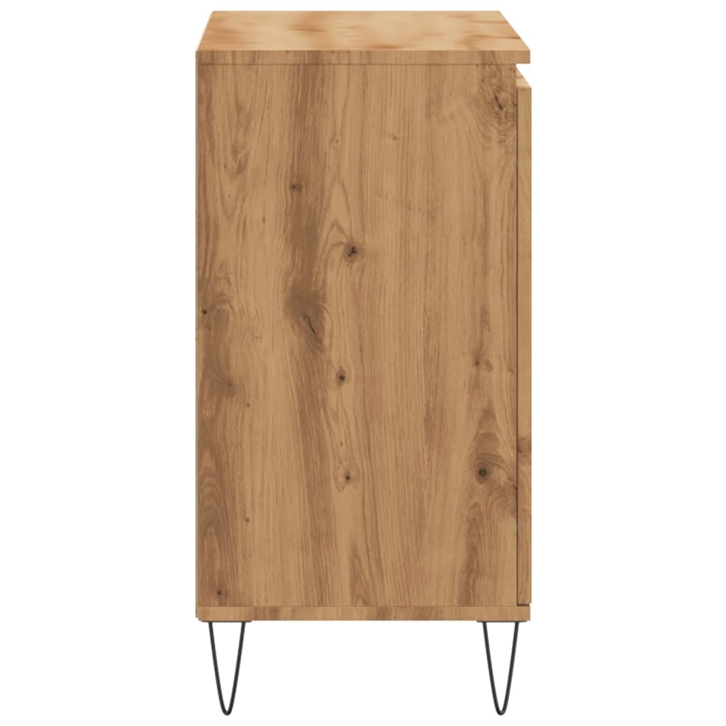 Skjenk artisan eik 101,5x35x70 cm konstruert tre