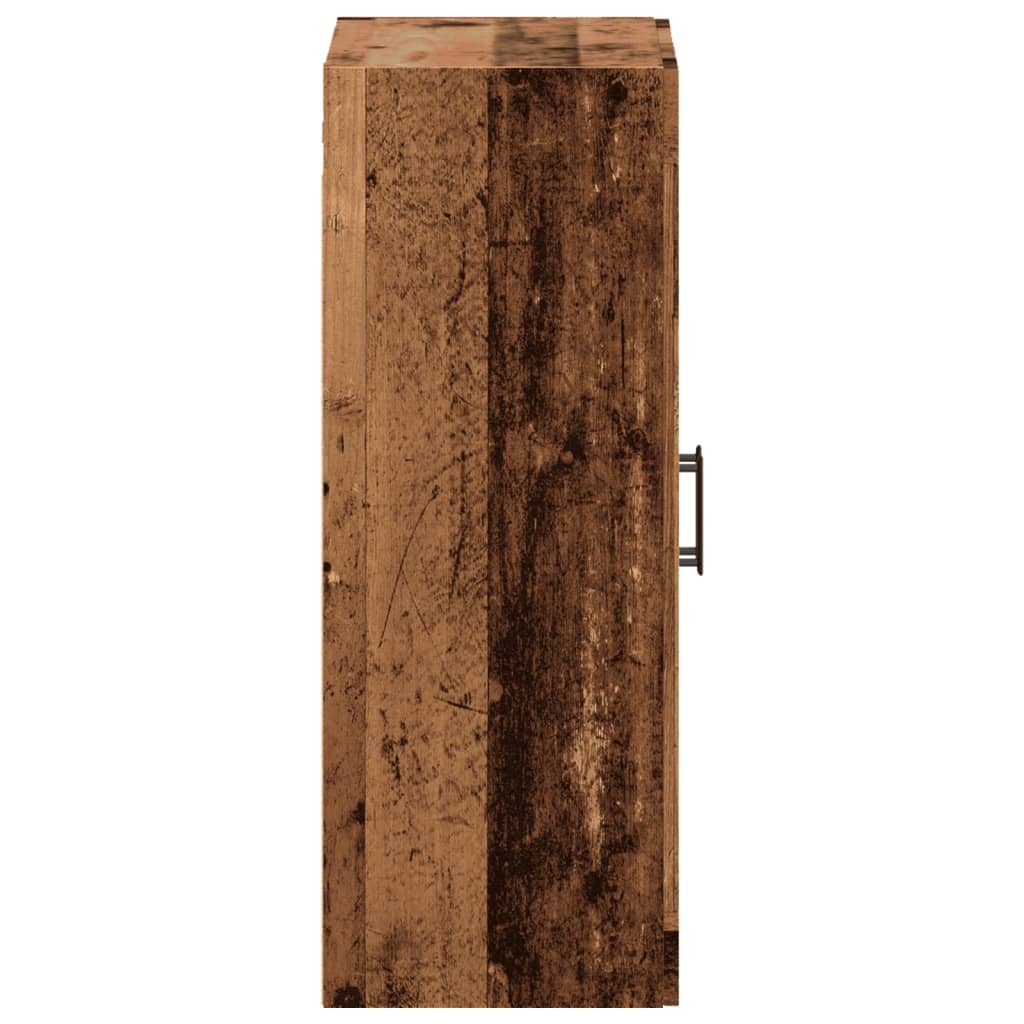 Skjenk gammelt tre 69,5x34x90 cm konstruert tre