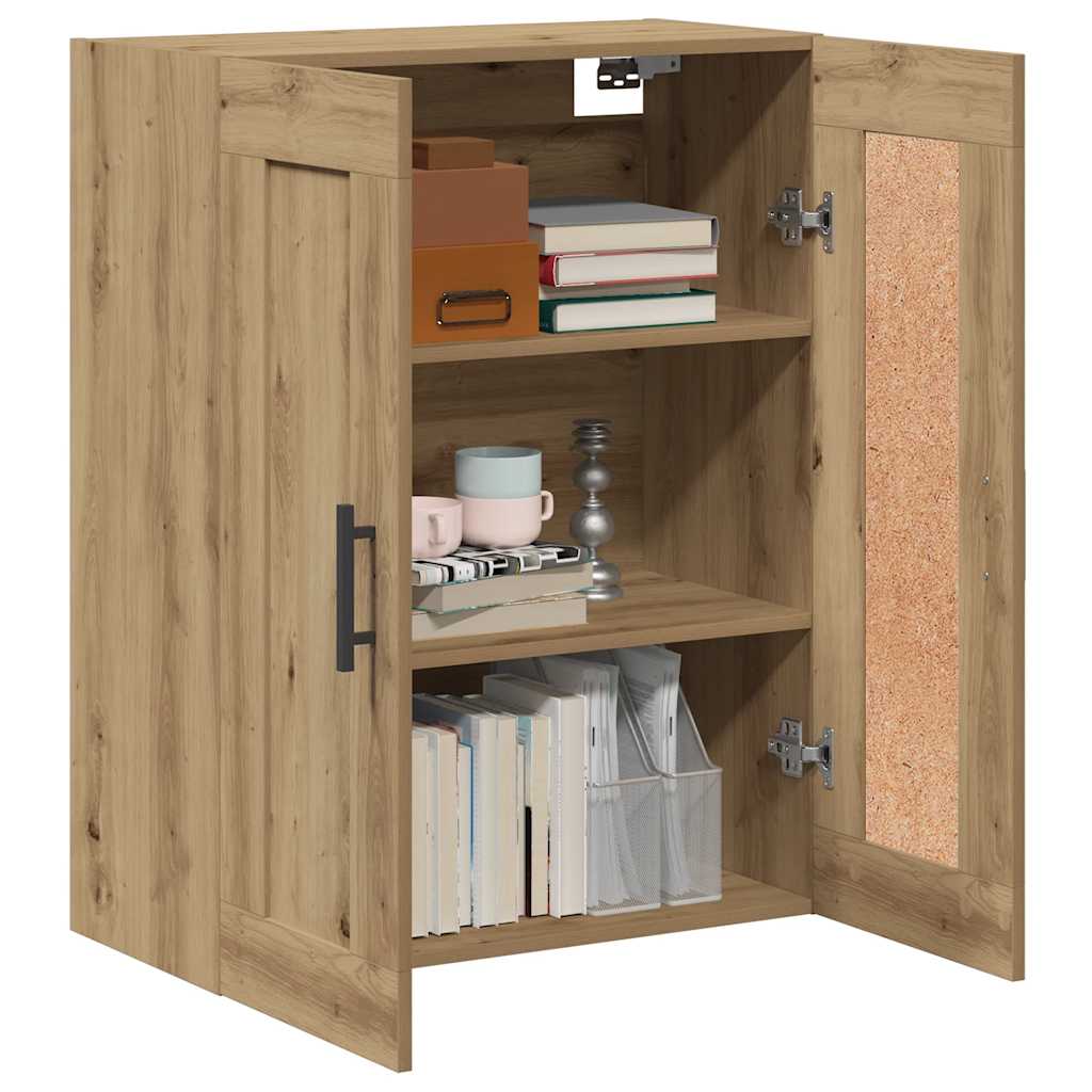 Veggskap artisan eik 69,5x34x90 cm konstruert tre