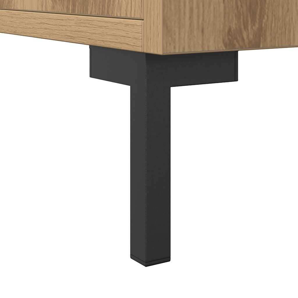 Skjenk artisan eik 90x34x80 cm konstruert tre