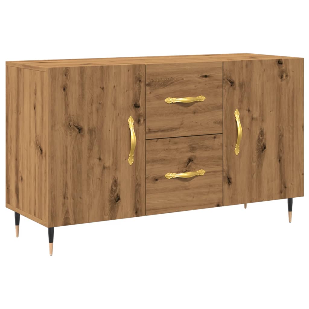 Skjenk artisan eik 100x36x60 cm konstruert tre