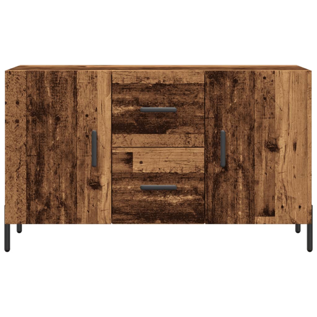 Skjenk gammelt tre 100x36x60 cm konstruert tre