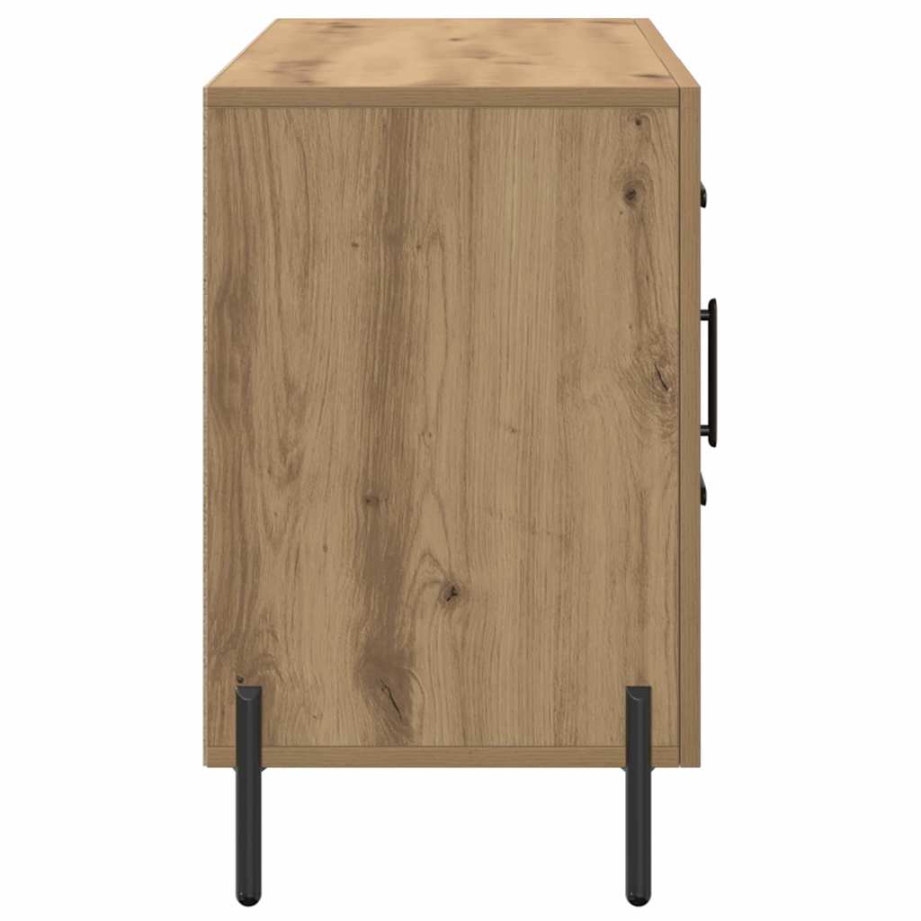 Skjenk artisan eik 100x36x60 cm konstruert tre