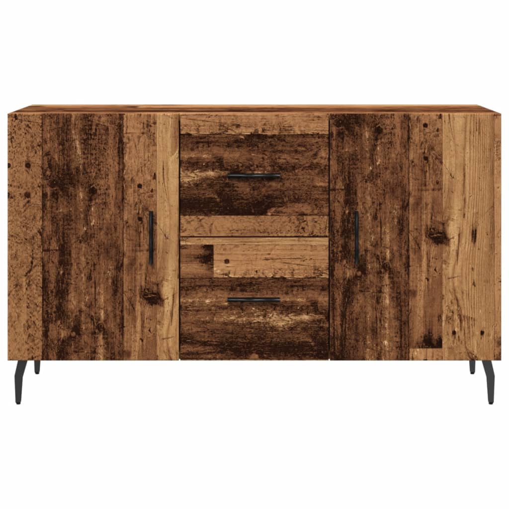 Skjenk gammelt tre 100x36x60 cm konstruert tre