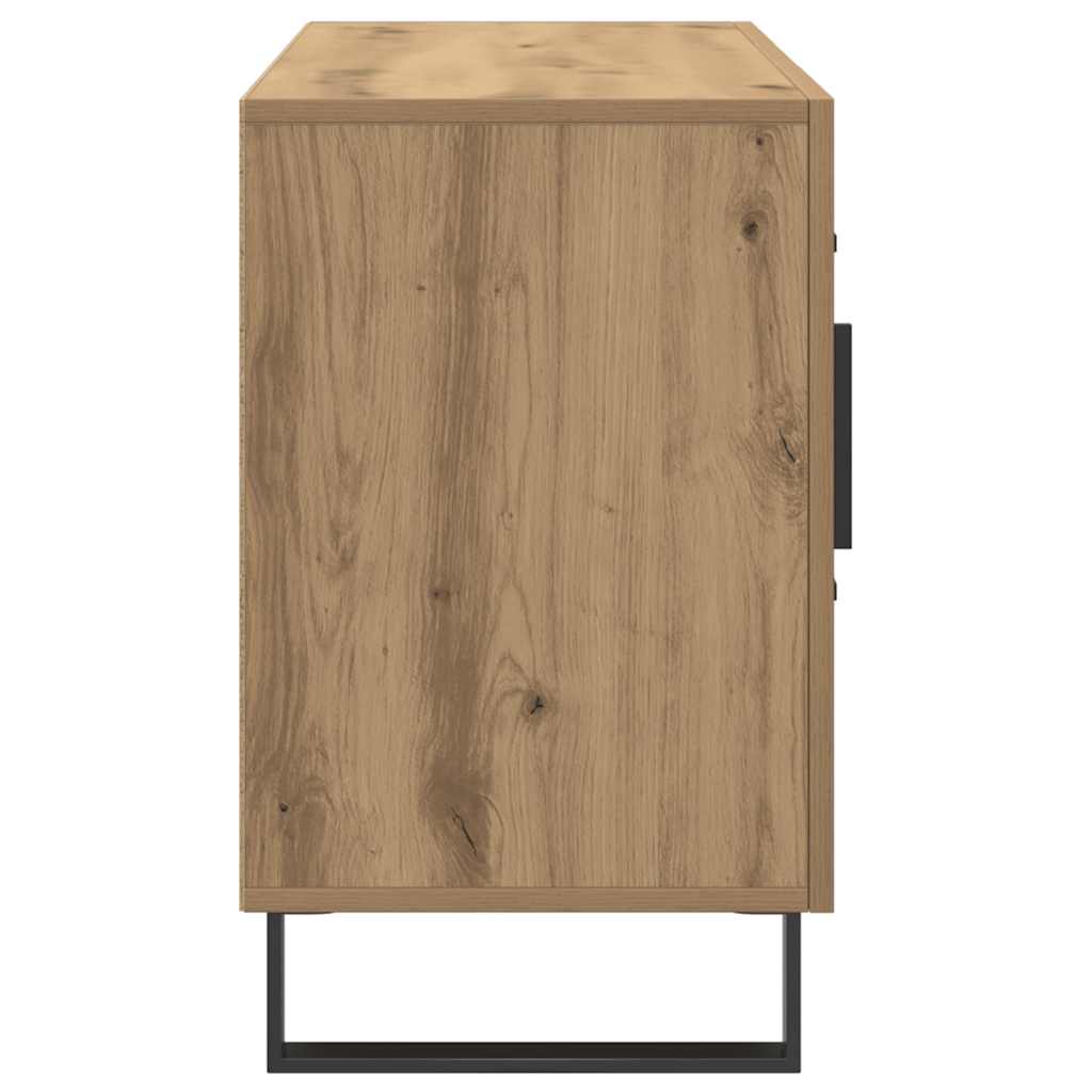 Skjenk artisan eik 100x36x60 cm konstruert tre