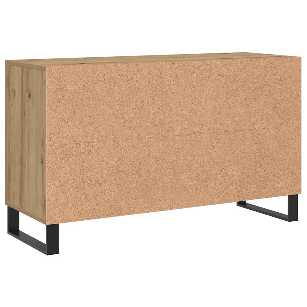 Skjenk artisan eik 100x36x60 cm konstruert tre
