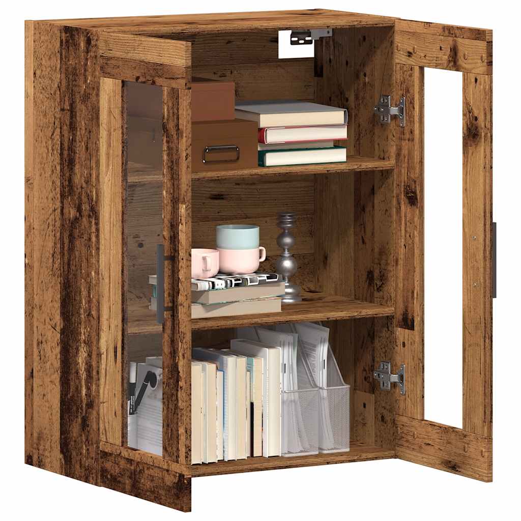 Skjenk gammelt tre 69,5x34x90 cm konstruert tre