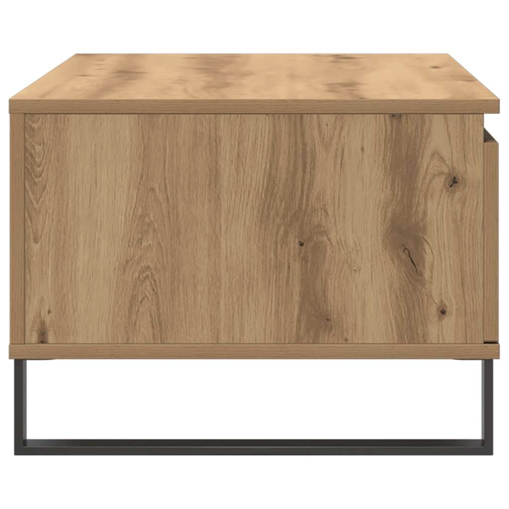 Salongbord artisan eik 90x50x36,5 cm konstruert tre