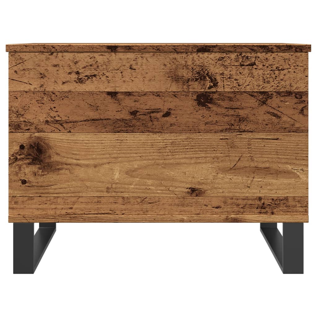 Salongbord gammelt tre 60x44,5x45 cm konstruert tre