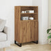 Highboard artisan eik 60x36x110 cm konstruert tre