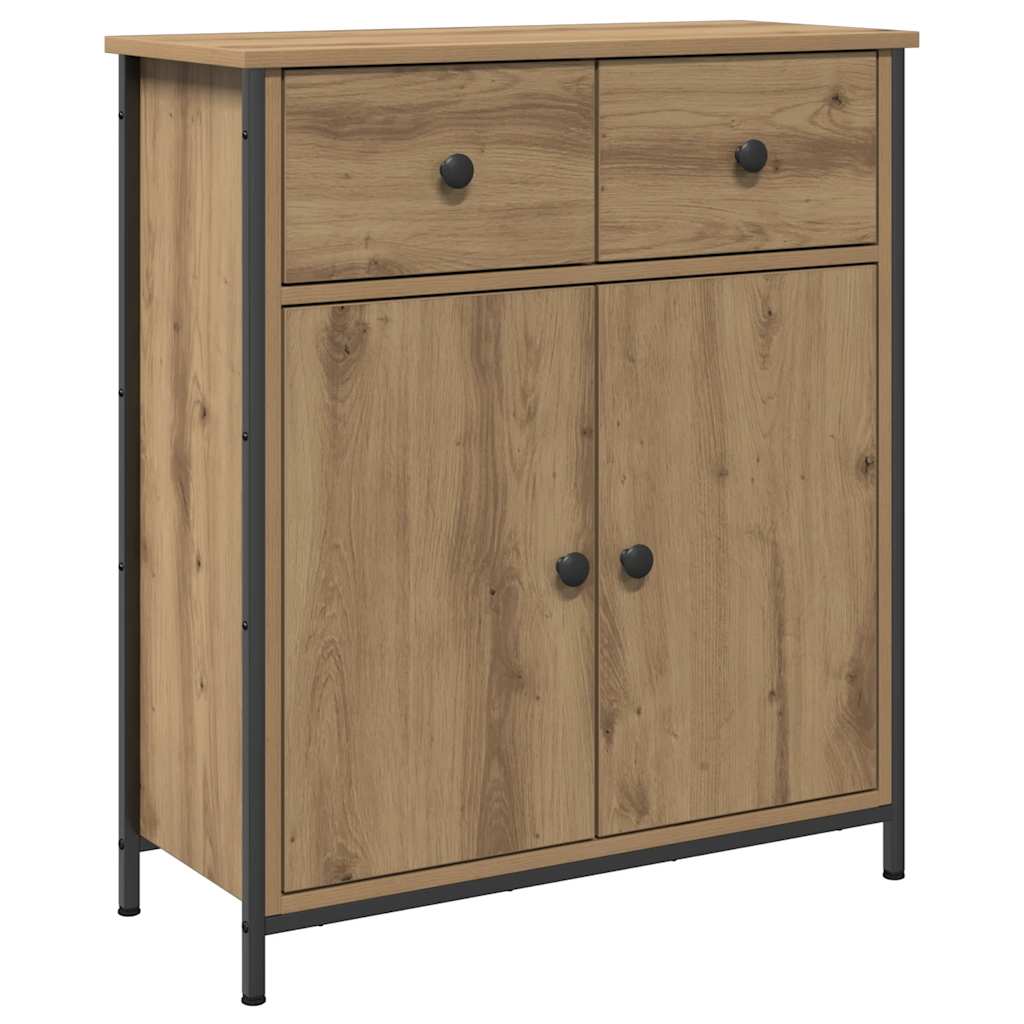 Skjenk artisan eik 70x30x80 cm konstruert tre