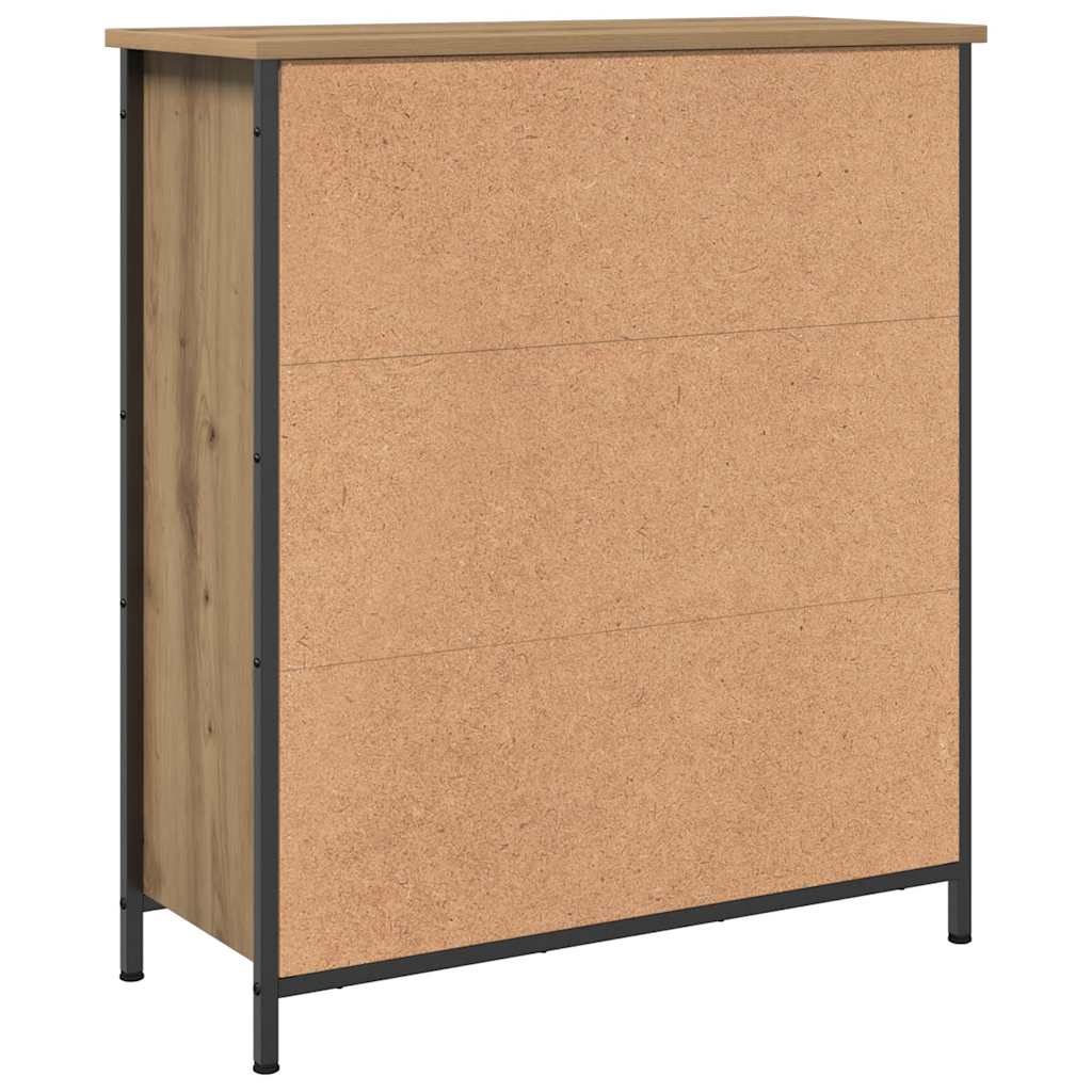 Skjenk artisan eik 70x30x80 cm konstruert tre