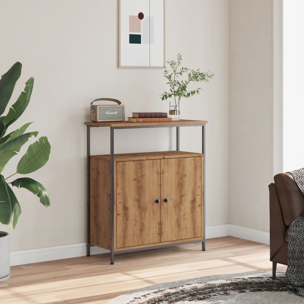 Skjenk artisan eik 70x30x80 cm konstruert tre