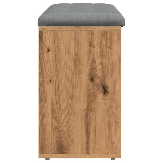 Skohylle artisan eik 102x32x50 cm konstruert tre