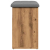 Skohylle artisan eik 62x32x50 cm konstruert tre