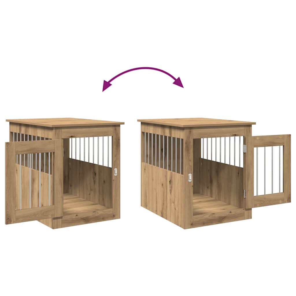 Hundeburmøbler artisan eik 55x75x65 cm konstruert tre