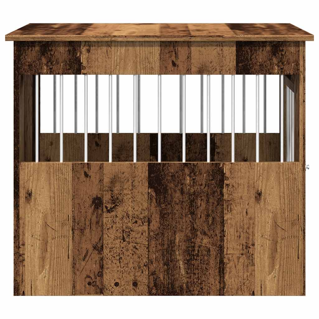 Hundeburmøbler gammelt tre 55x80x68 cm konstruert tre