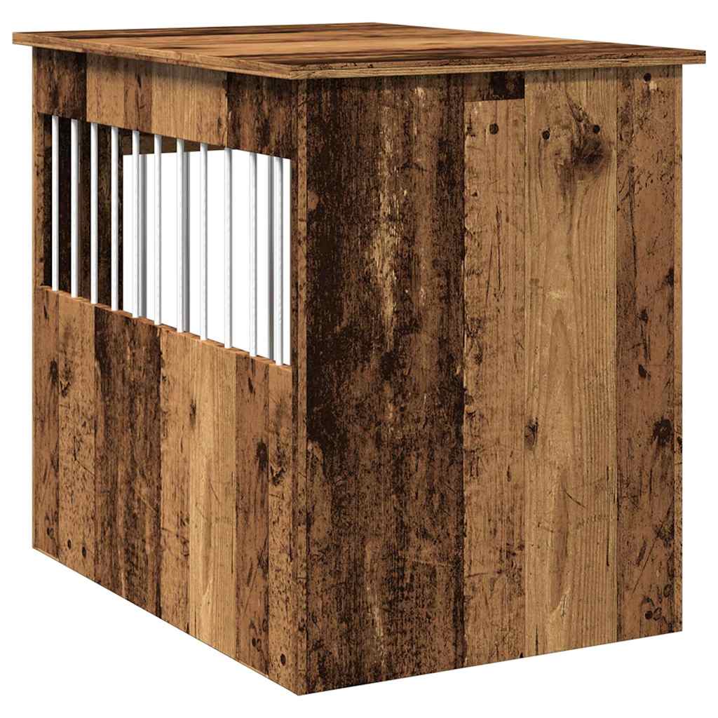Hundeburmøbler gammelt tre 55x80x68 cm konstruert tre