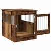 Hundeburmøbler gammelt tre 64,5x80x71 cm konstruert tre