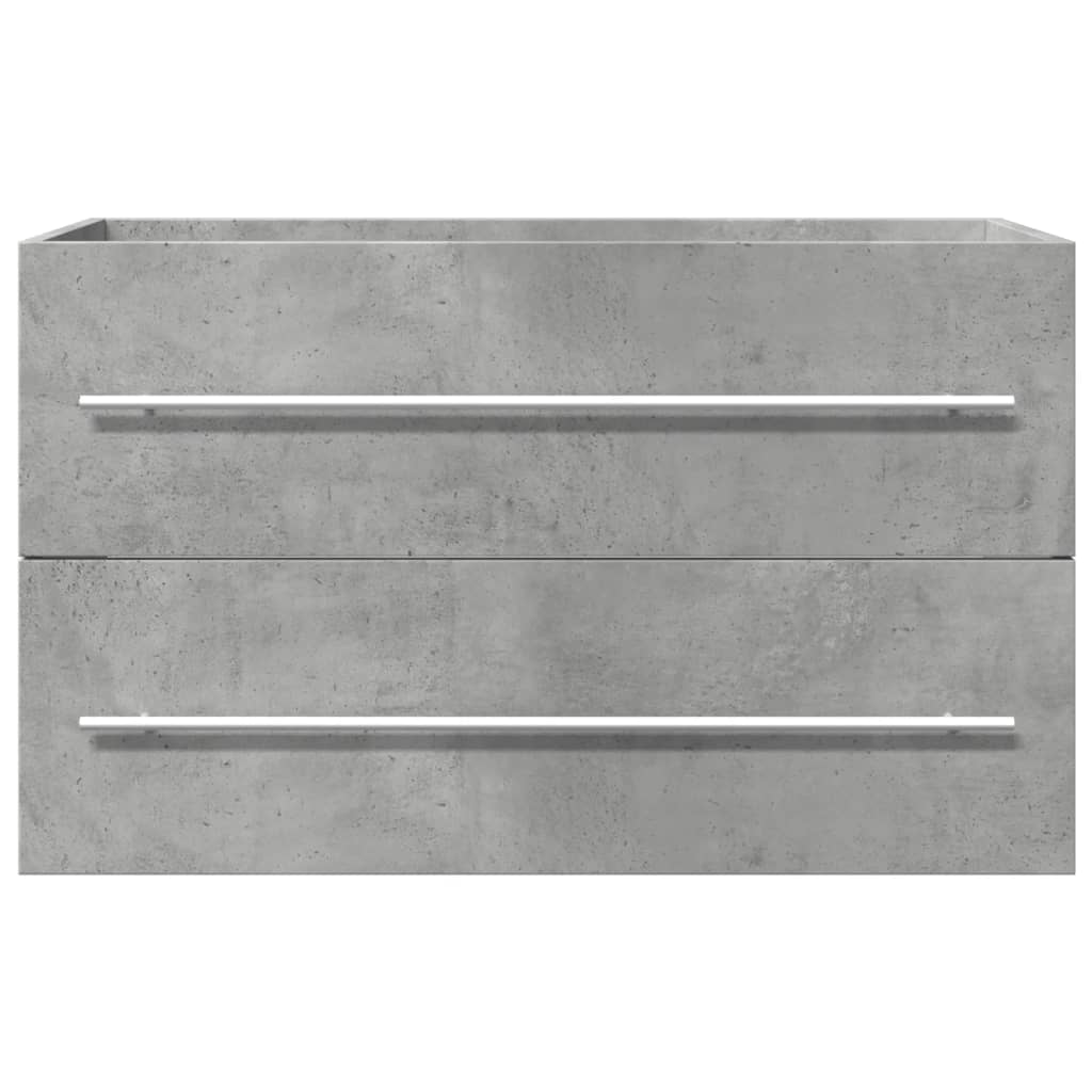Servantskap betonggrå 80x38,5x48 cm konstruert tre