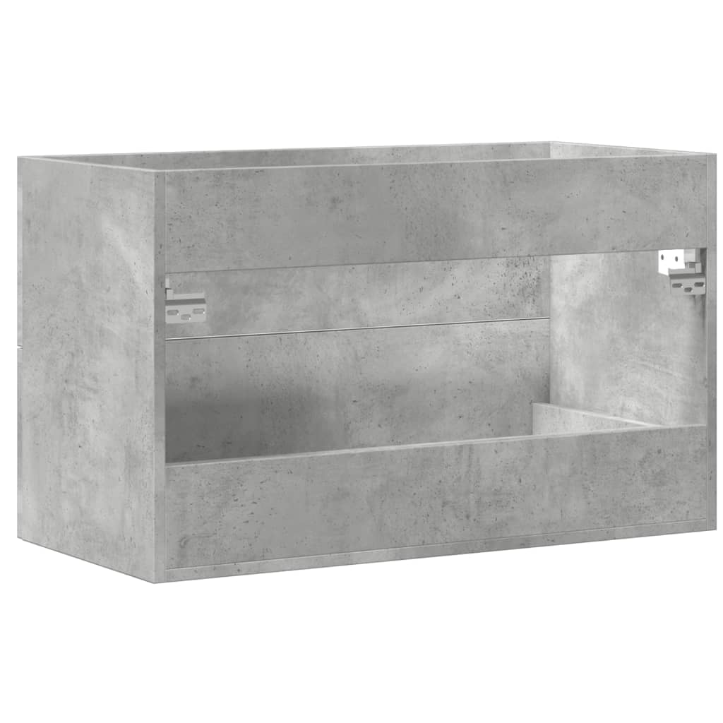 Servantskap betonggrå 80x38,5x48 cm konstruert tre