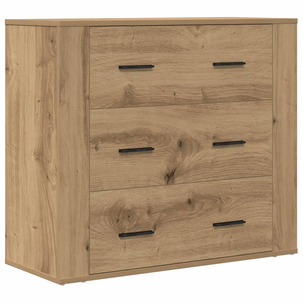 Skjenk artisan eik 80x33x70 cm konstruert tre