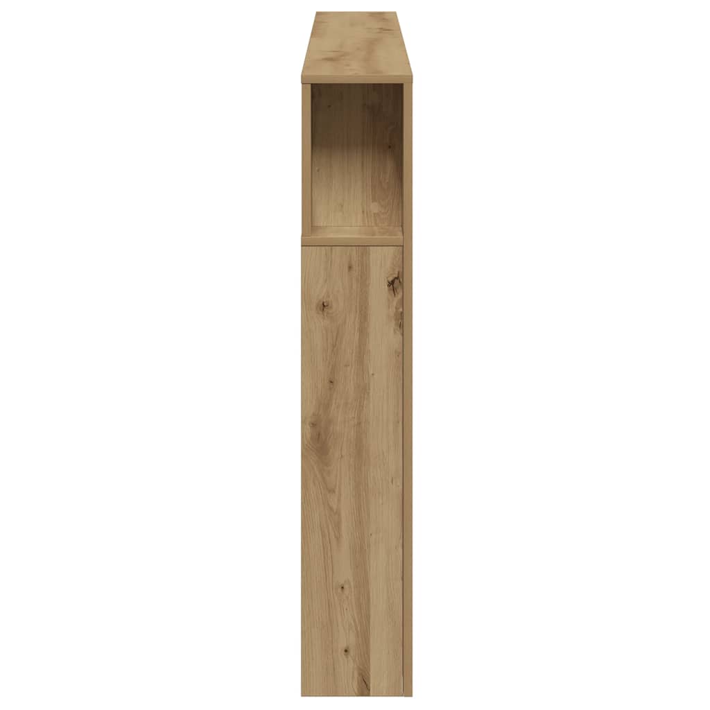 Sengegavl med LED artisan eik 200x18,5x103,5 cm konstruert tre